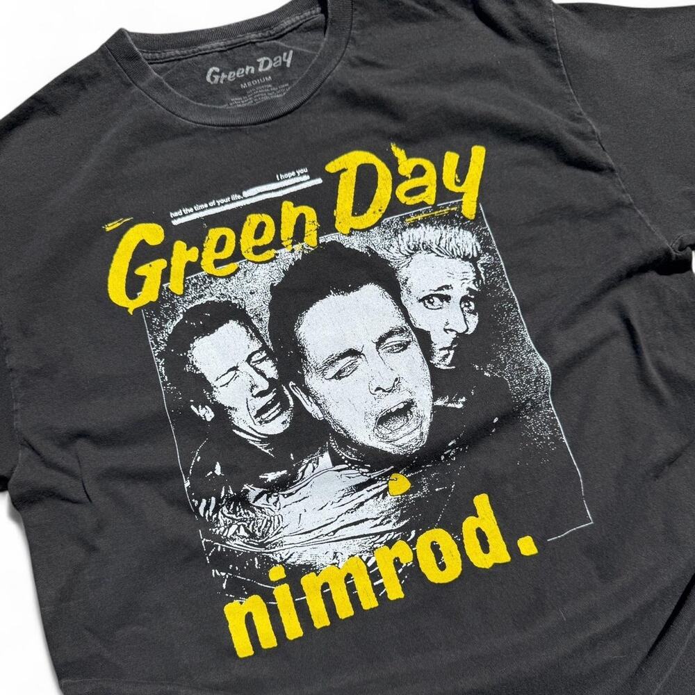Graphic band tee Green Day